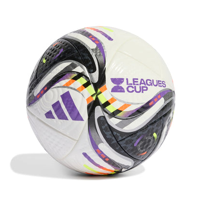 adidas Leagues Cup 25 Pro Ball Soccer White Black Orange Yellow