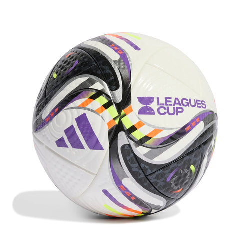 adidas Leagues Cup 25 Pro Ball Soccer White Black Orange Yellow