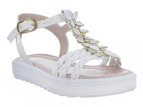 Sandalias Viris Candy Blanco para Niña