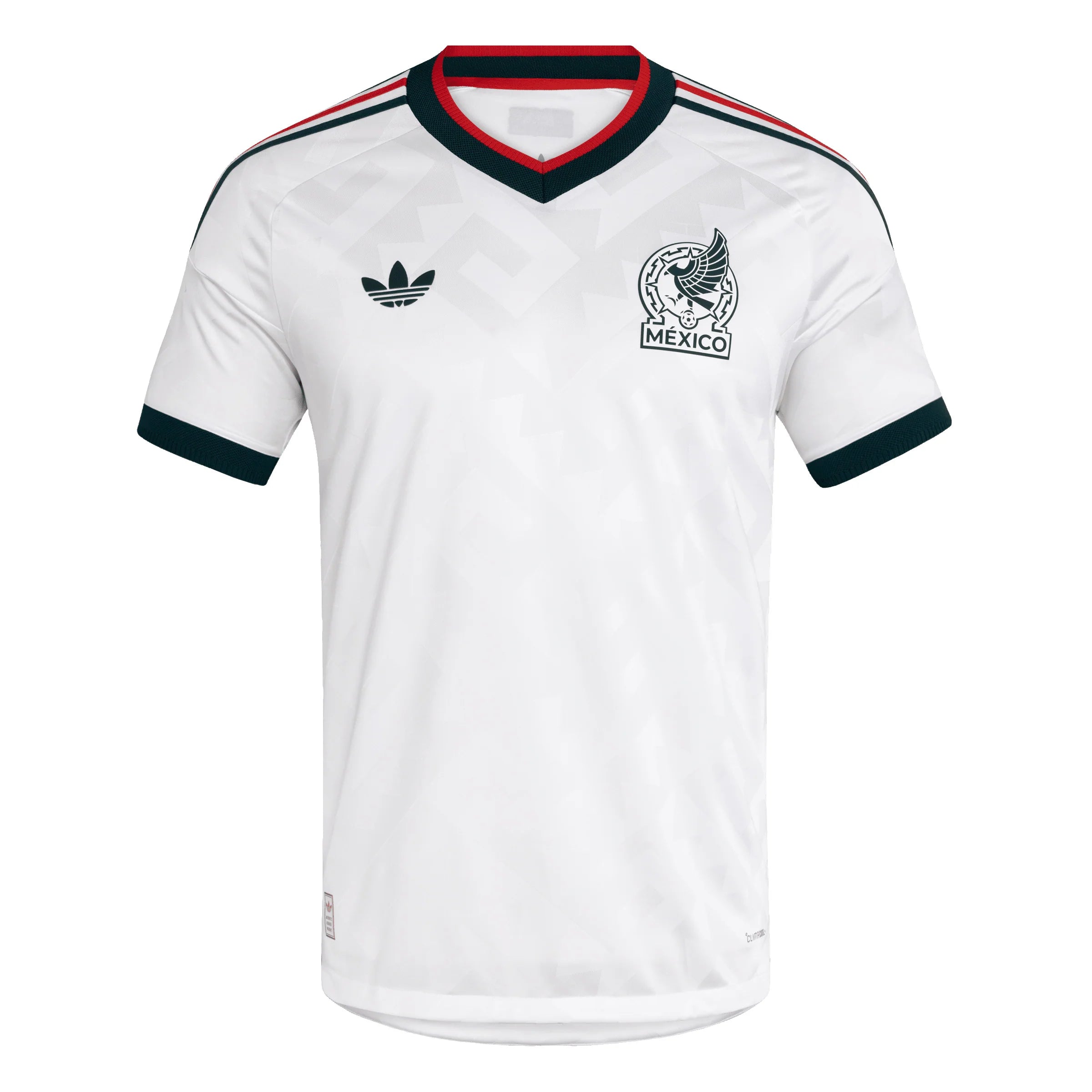 adidas Mexico Away Authentic Mens Soccer Jersey 2026 White
