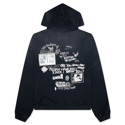 Birdman Of Silver Lake Hooded Sweatshirt Black