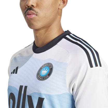 adidas Mens Charlotte Home Authentic Jersey 24