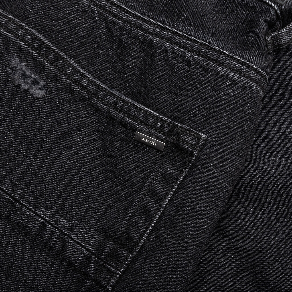 Released Hem Straight Jean Vintage Black