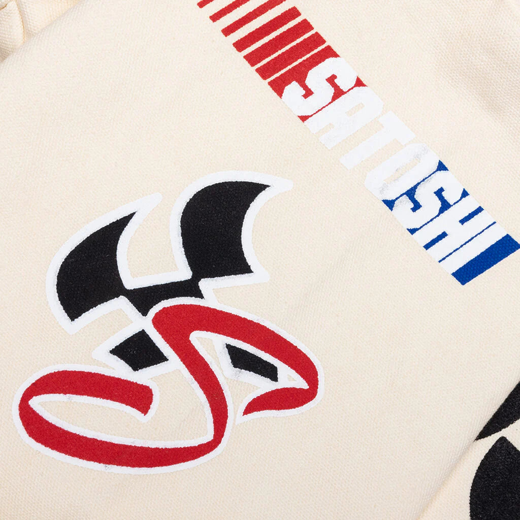 Satoshi Mechanic Half Zip Vintage Cream