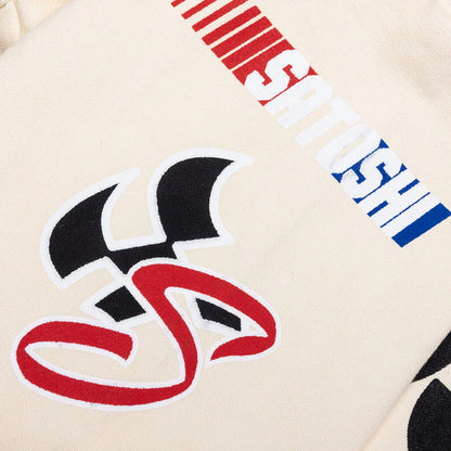 Satoshi Mechanic Half Zip Vintage Cream