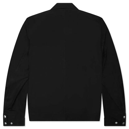 Cotton Typewriter Jacket Black