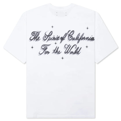 Airbrush Cherub Tee White