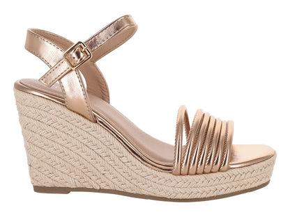Sandalias ROZE Champagne para Mujer