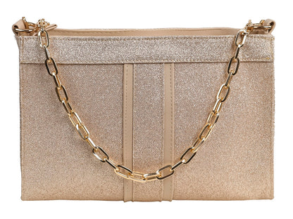 Bolso de Hombro Ferretina Oro para Mujer