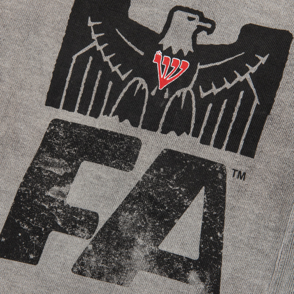 Flag Faster Flight Grey
