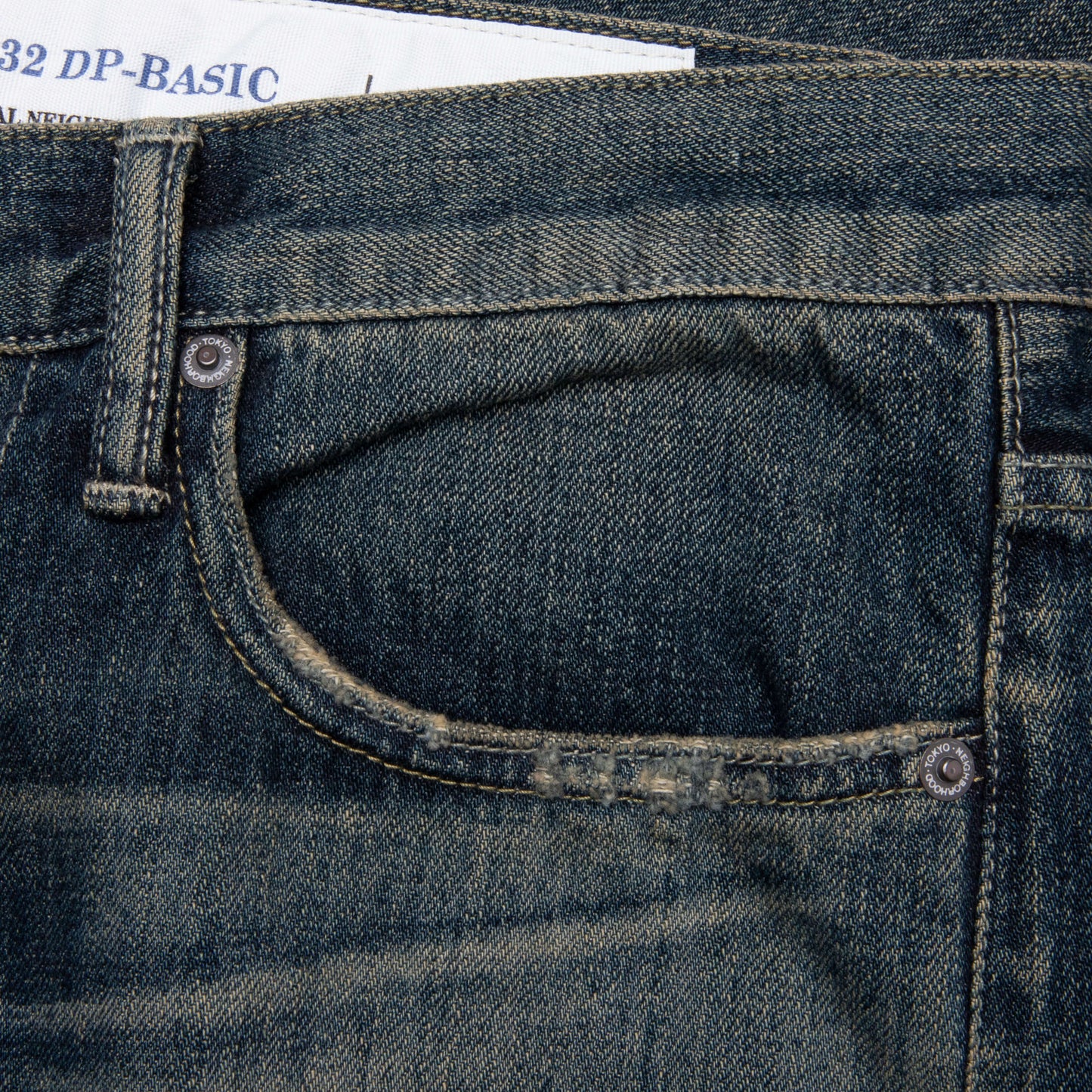 Savage Denim DP Basic Pants Indigo