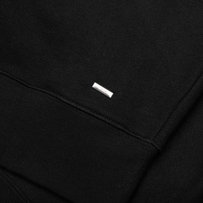 MA Quad Zip Up Hoodie Black