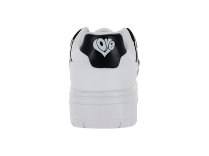 Tenis Clasben Blanco Negro para Mujer