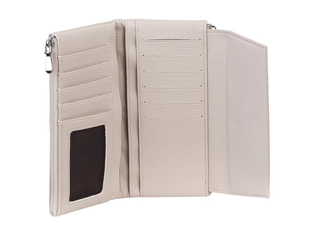 Cartera Unibella Beige para Mujer