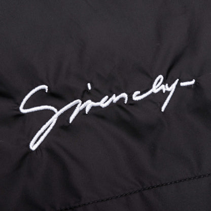 Signature Logo Swim Shorts Black White