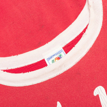 Soft Love Crew Sweater Red