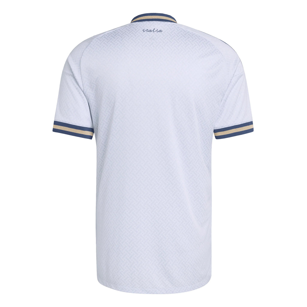 adidas Italy Away Authentic Mens Soccer Jersey 2026 Aero Blue