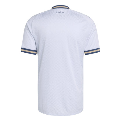 adidas Italy Away Authentic Mens Soccer Jersey 2026 Aero Blue