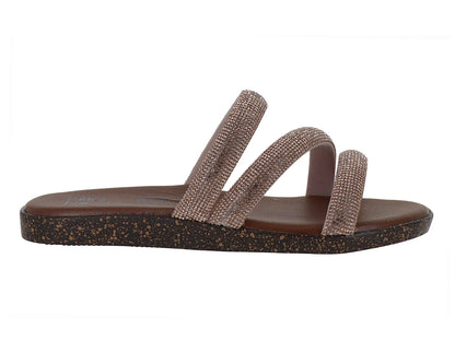 Sandalias Luna Rosa Oro Rosado para Mujer