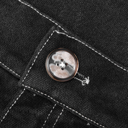 Sun Bleached Slant Pant Washed Black