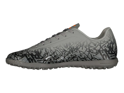 Tenis de Fútbol Charly Gris y Naranja para Hombre