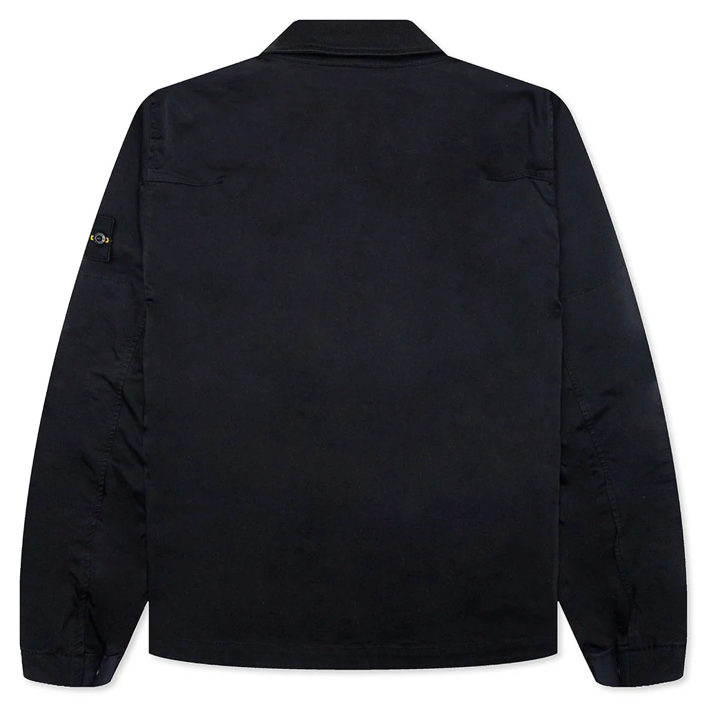 Regular Fit Overshirt Navy Blue