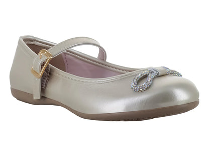 Zapatos Planos Tropicana Champagne para Niña