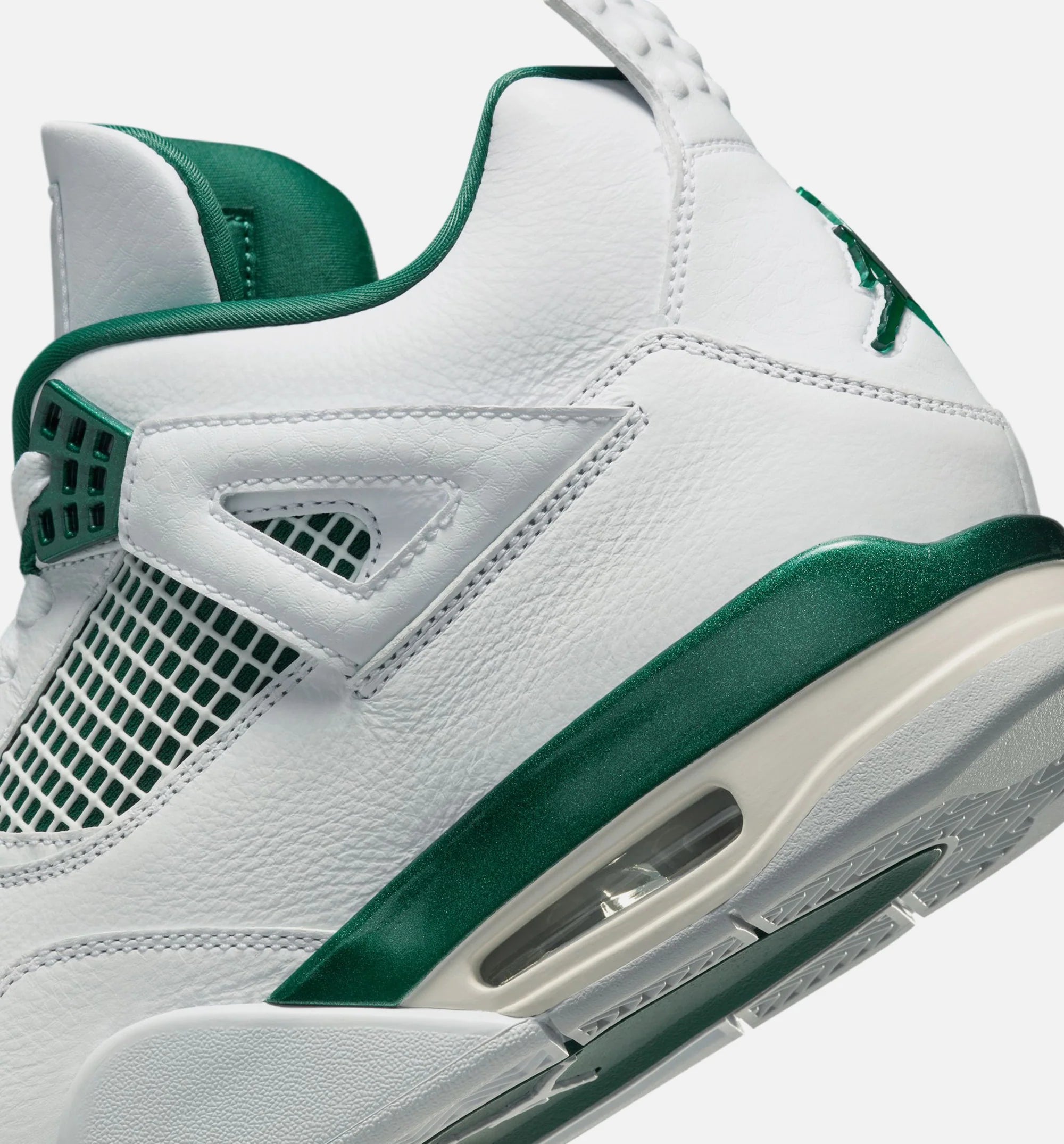 Air Jordan 4 Retro Oxidized Green Mens Lifestyle Shoe White Oxidized Green White Neutral Grey Free Shipping