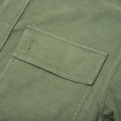 Patchwork Overshirt Green