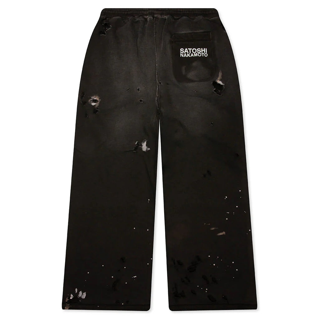 Luke Fleece Sweatpants Black
