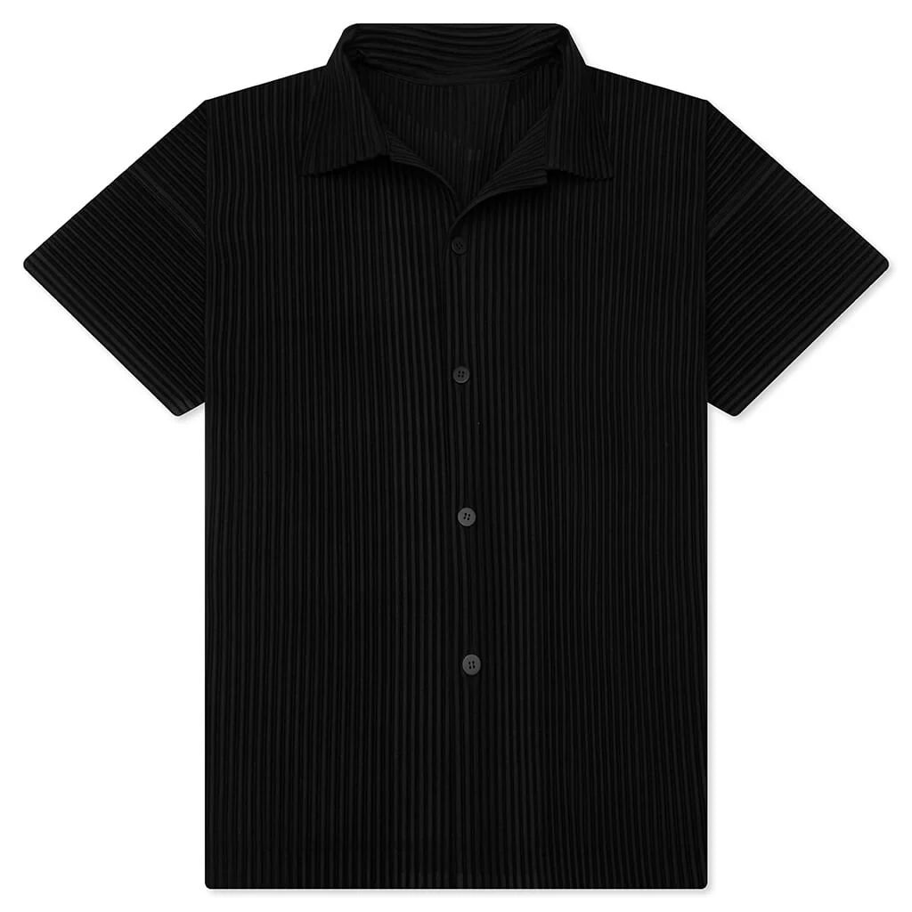 July Button Up Shirt Black