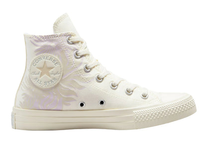 Tenis Converse Chuck Taylor All Star Blanco y Morado para Mujer