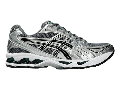 Tenis ASICS GEL KAYANO 14 Plateado y Verde para Hombre