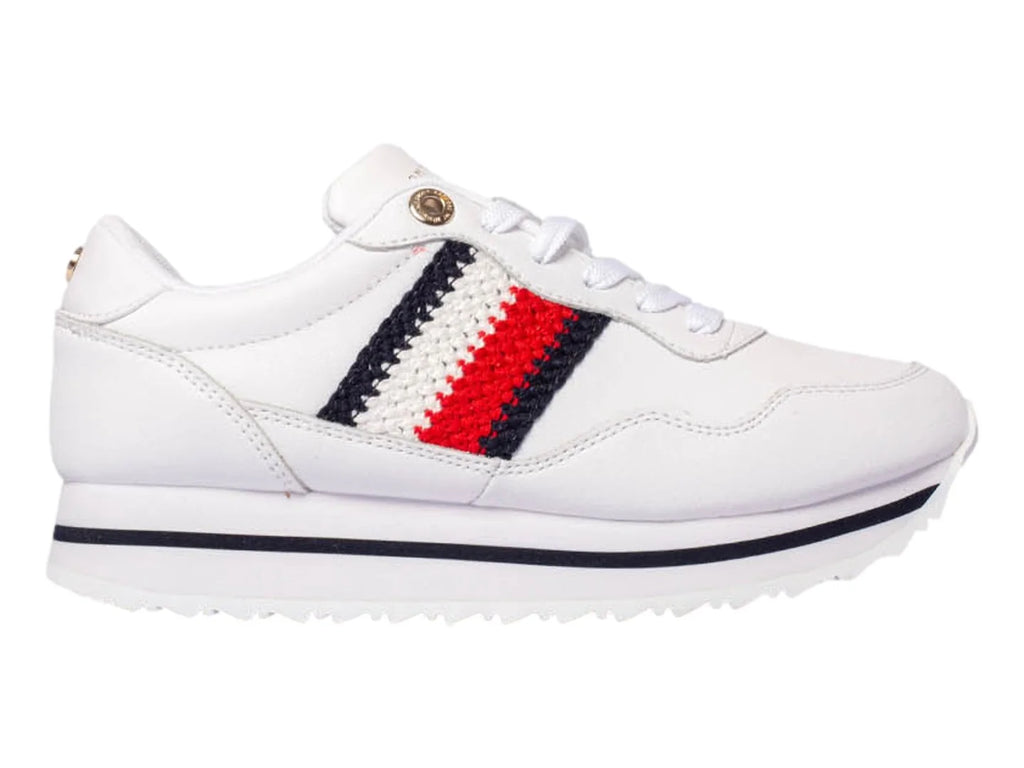 Tenis Tommy Hilfiger Corporate Lifestyle Blanco para Mujer