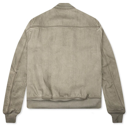 Bauhaus Flight Denim Bomber Jacket Sand