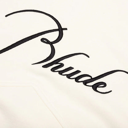 Zip Up Hoodie Vintage White