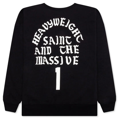 Its Saint Crew Sweater Black