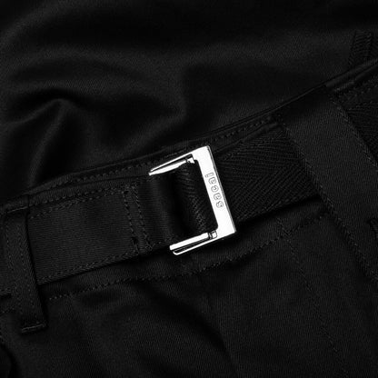 Cotton Chino Pants Black