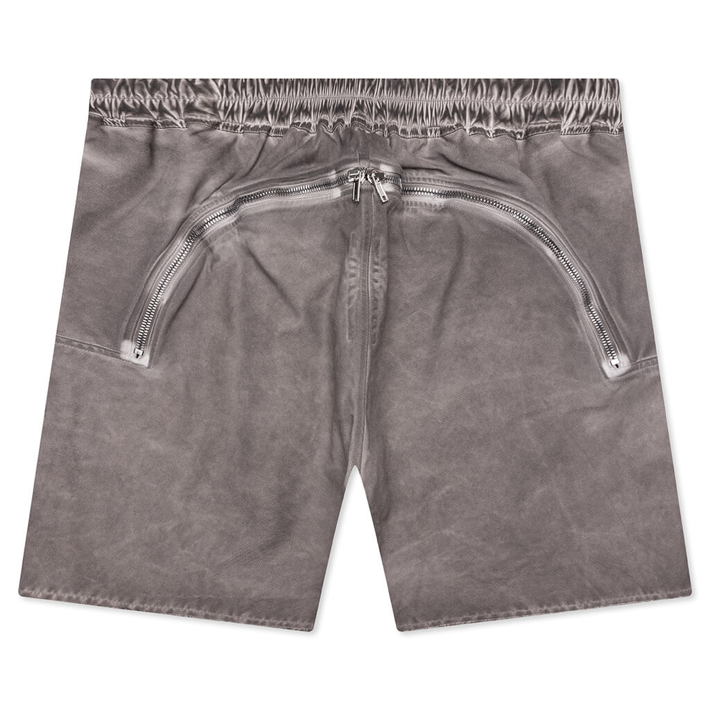 Butt Zipp Long Boxer Shorts Dust