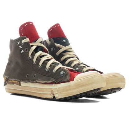 Love To Death Sneakers Red Brown