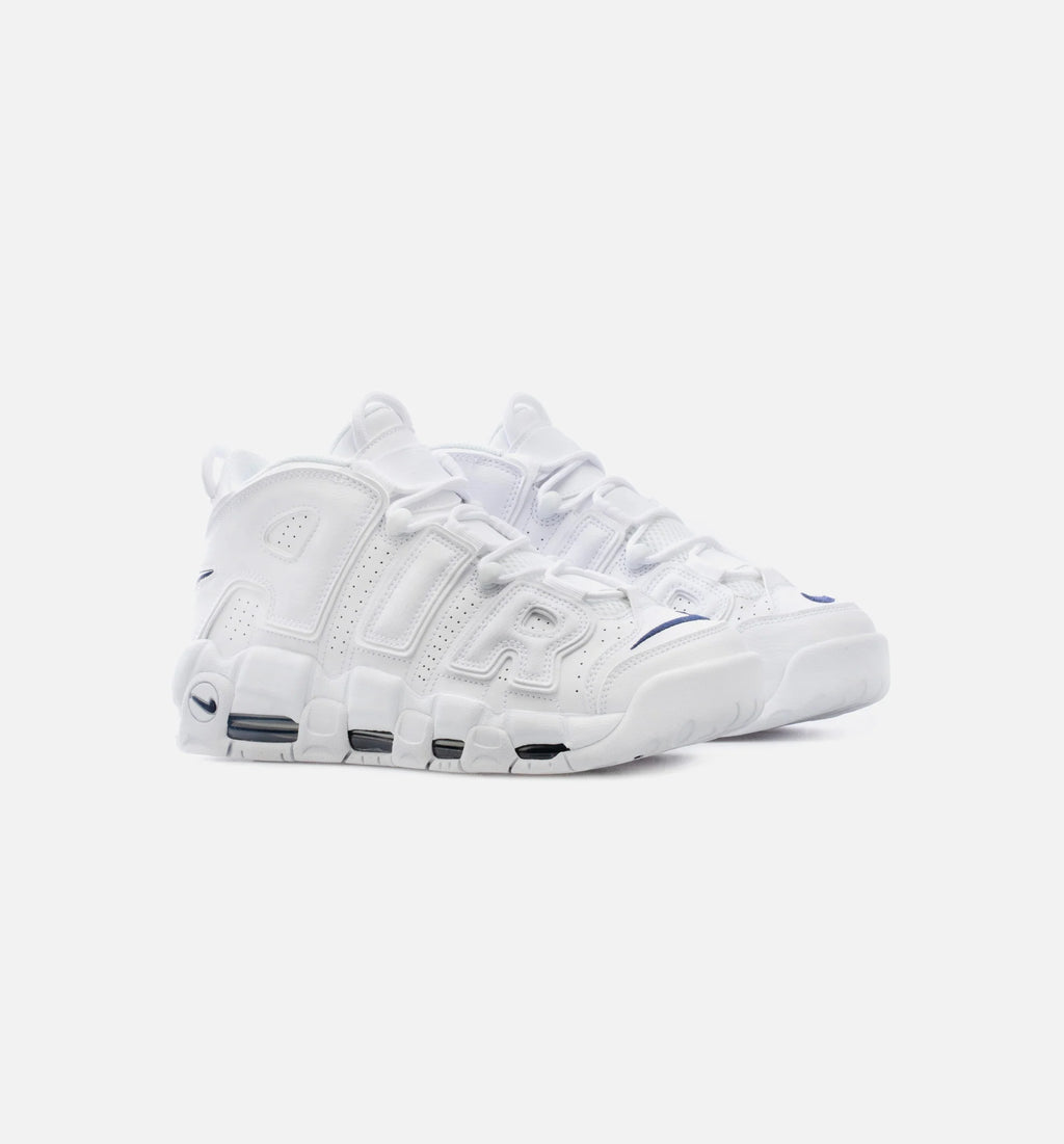 Air More Uptempo 96 White Navy Mens Lifestyle Shoe White