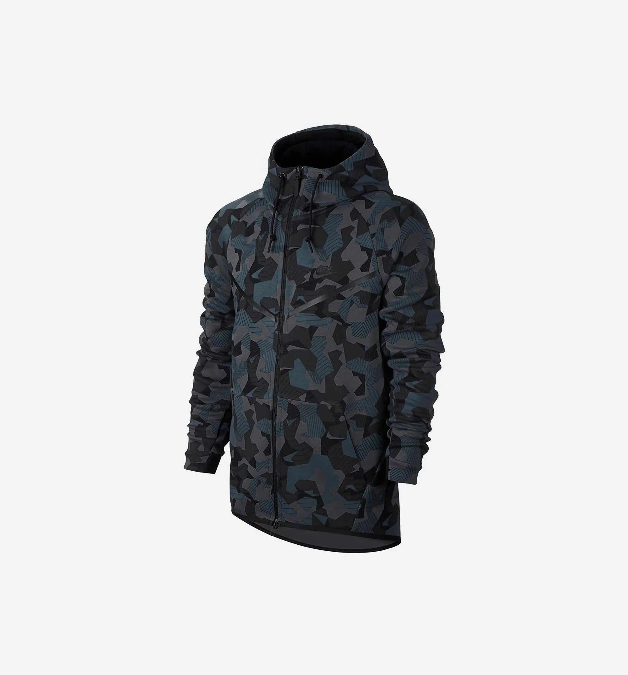 Tech Fleece Windrunner Mens Anthracite Black