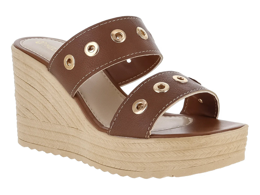 Sandalias MELIANA Wicky Marrón para Mujer