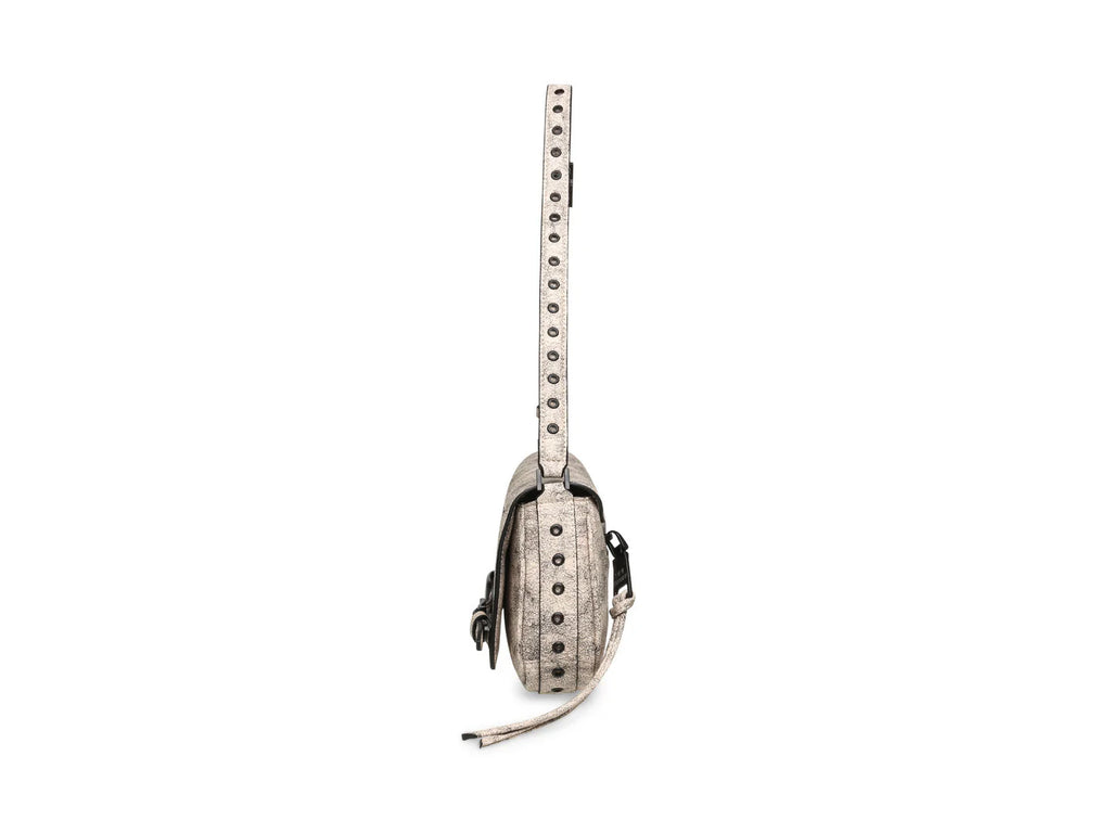 Bolsa de Hombro Steve Madden Bindar Blanco y Negro para Mujer