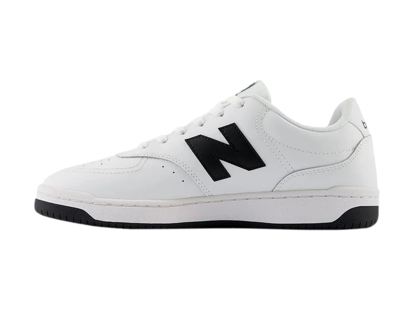 Tenis New Balance BB 80 Blanco y Negro para Mujer