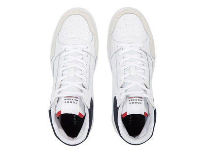 Tenis Tommy Hilfiger Basket Core Blanco para Hombre