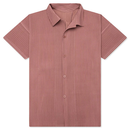 July Button Up Shirt Vanadinite Red