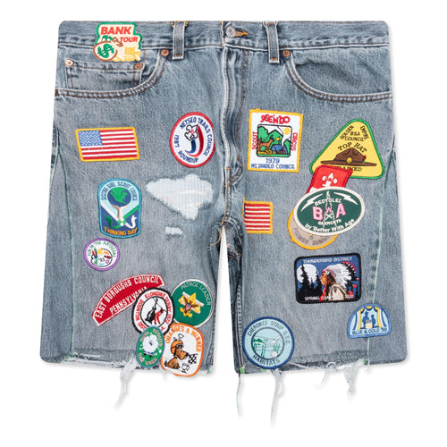 Gentlemans Denim Shorts Multi