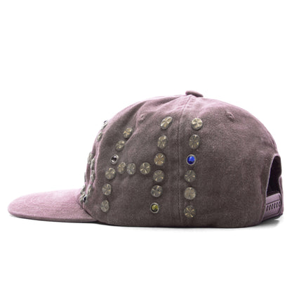 Studded Wrap Around Hat Olive Brown