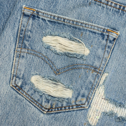 Denim Repair Pants Indigo